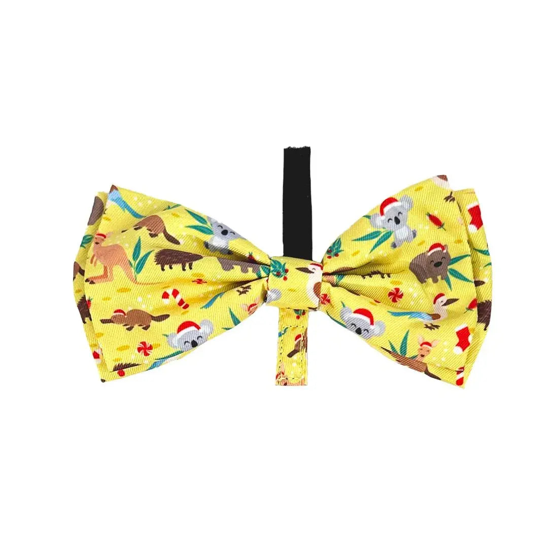 Xmas Bowtie - Outback Wonderland Fuzzyard