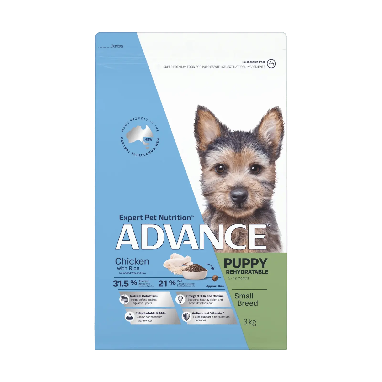 Advance Dog Food Puppy Small Breed Chicken with Rice - Kellyville Pets