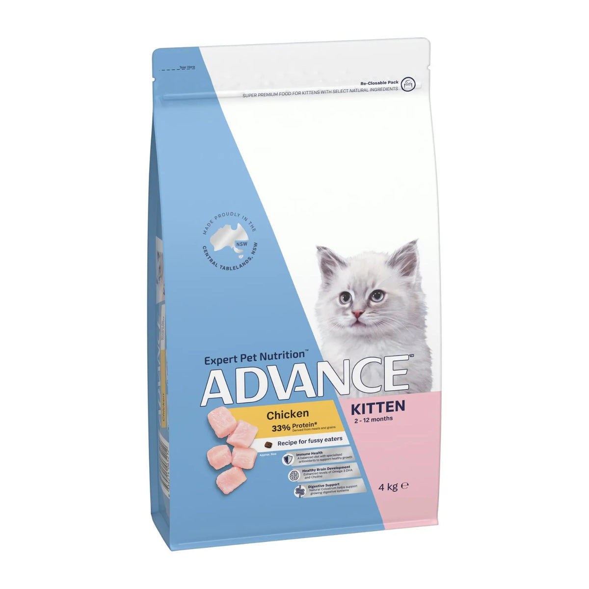 Advance Cat Food Kitten Chicken with Rice