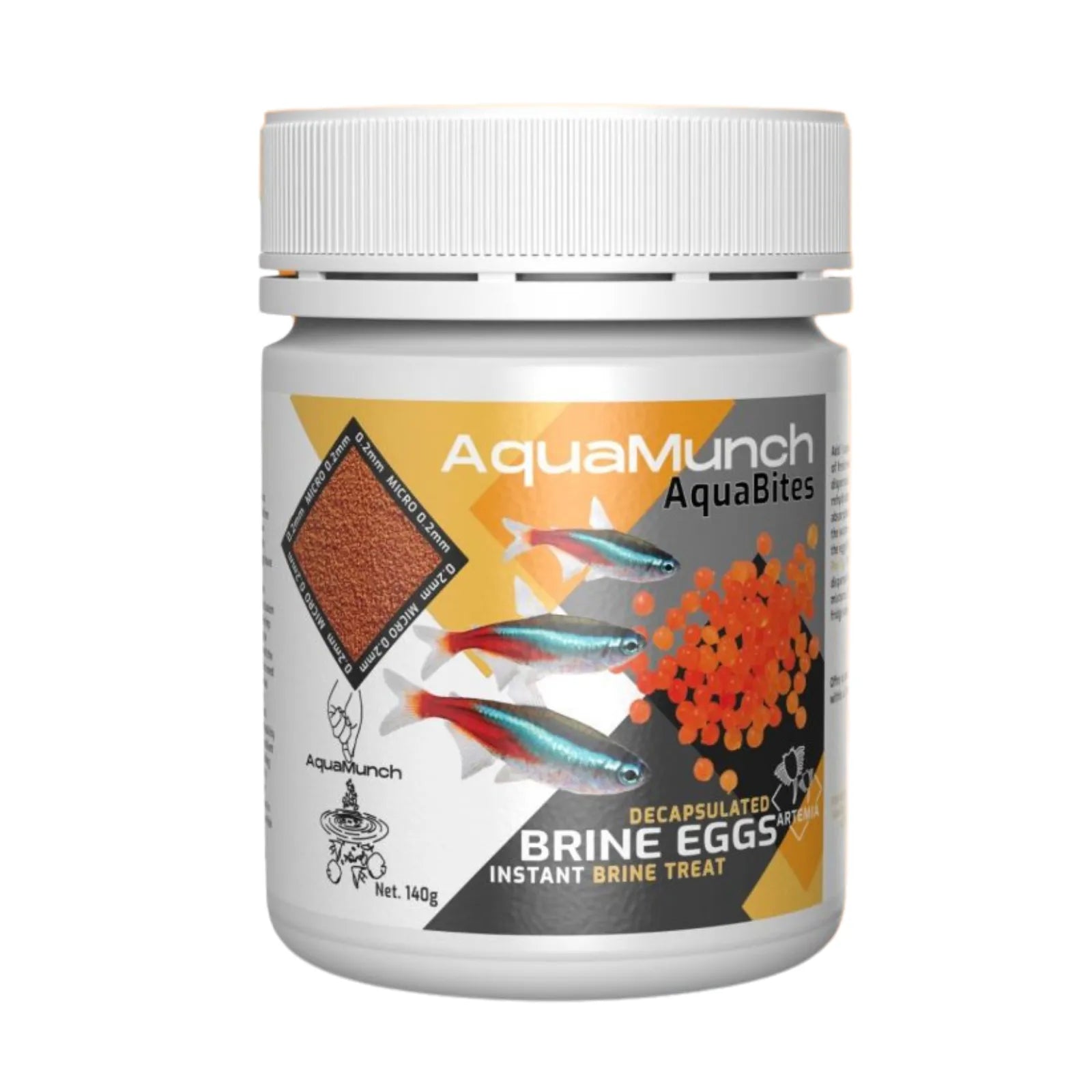 AquaMunch AquaBites Instant Brine Treat - 140g