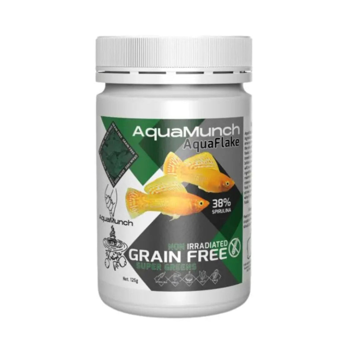AquaMunch Super Greens Fish Flake