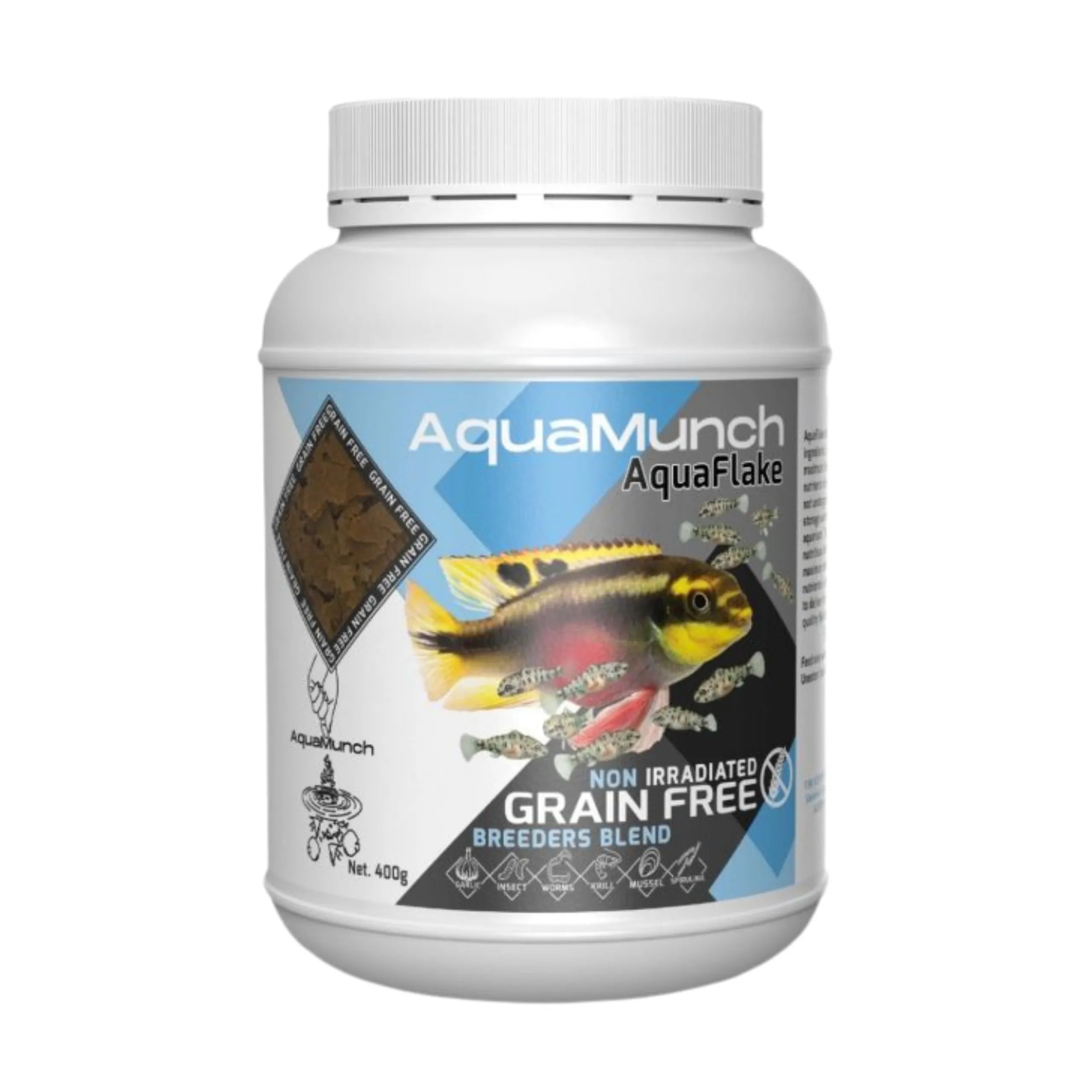 AquaMunch Breeders Blend Fish Flake