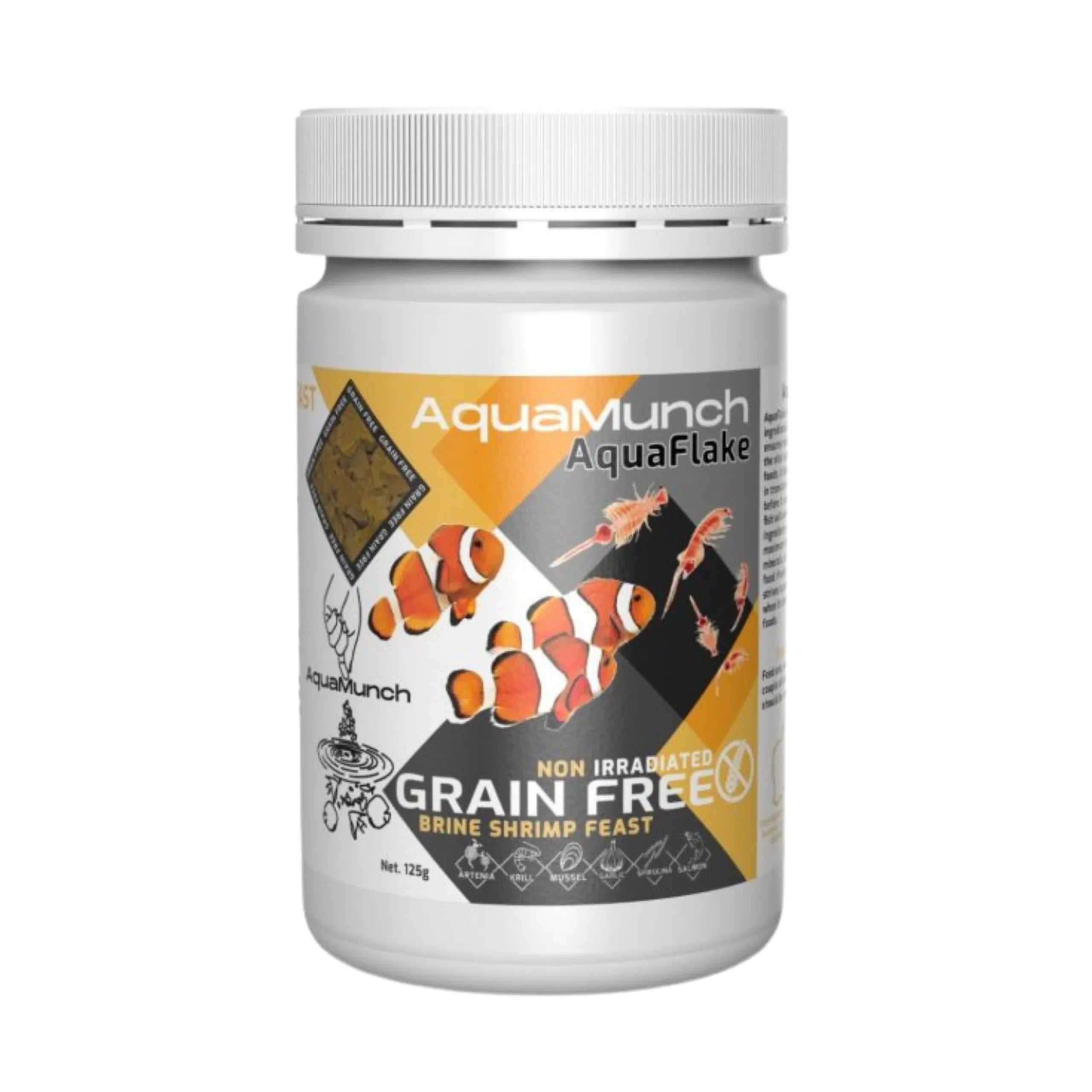 AquaMunch Brine Shrimp Feast Fish Flake
