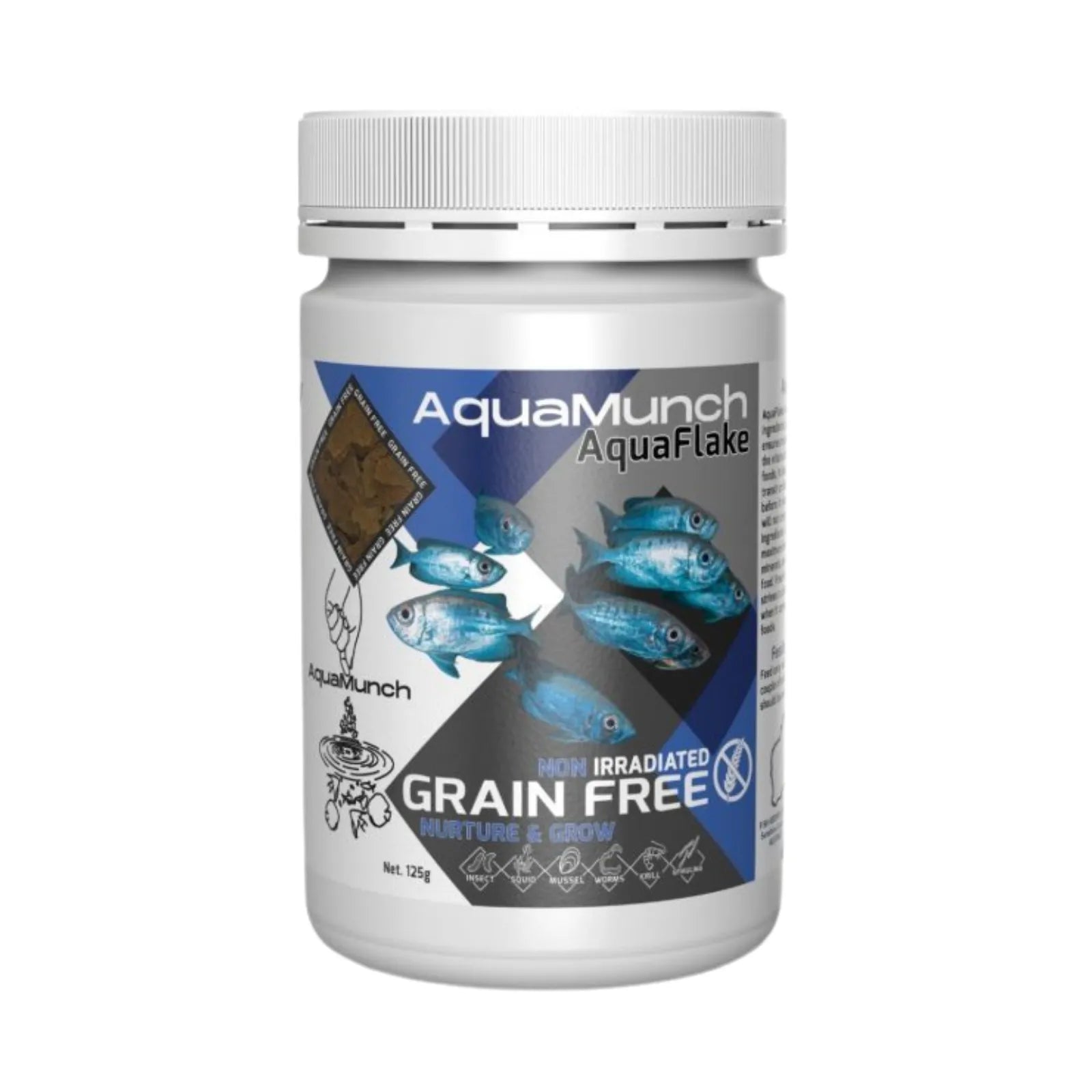 AquaMunch Nurture & Grow Fish Flake