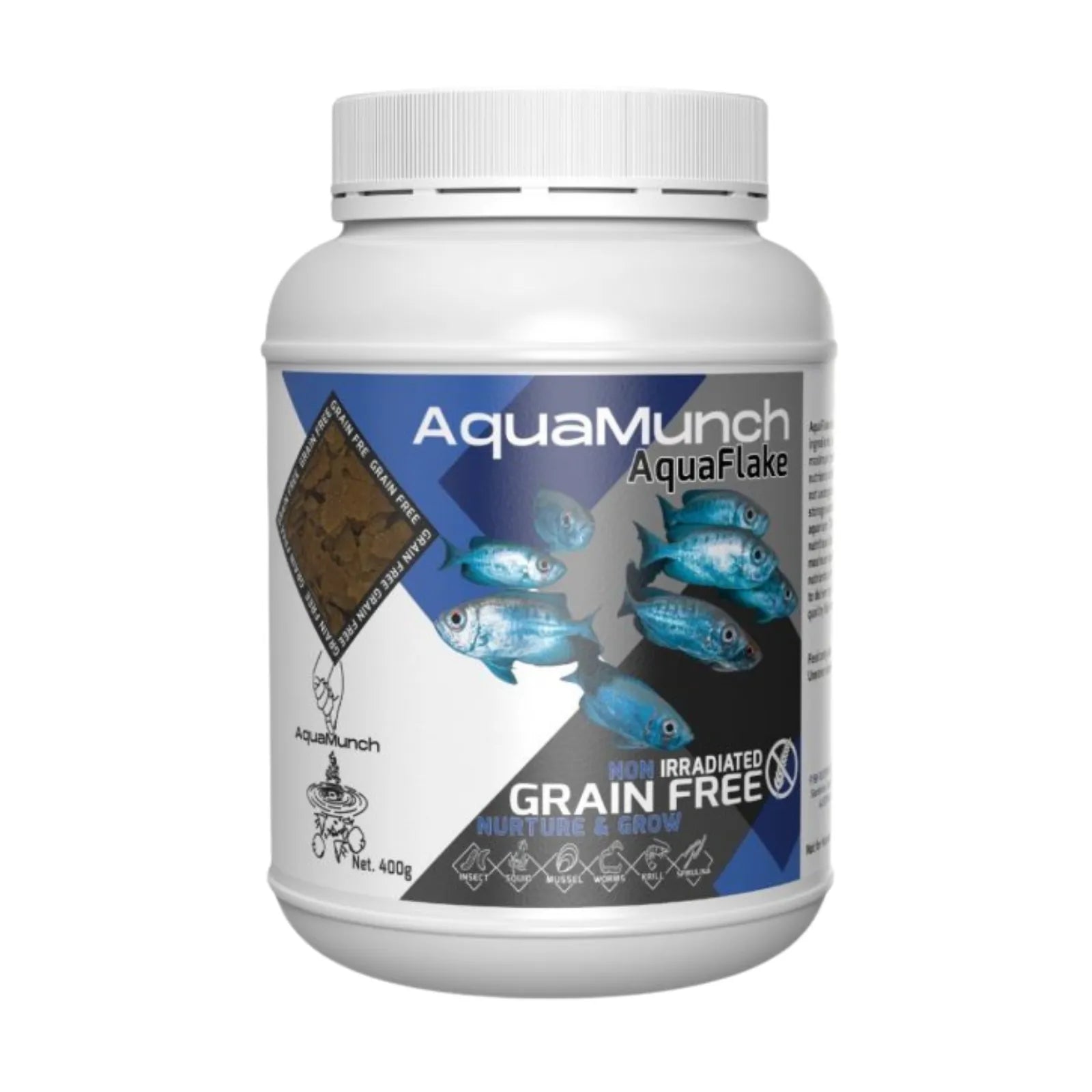 AquaMunch Nurture & Grow Fish Flake