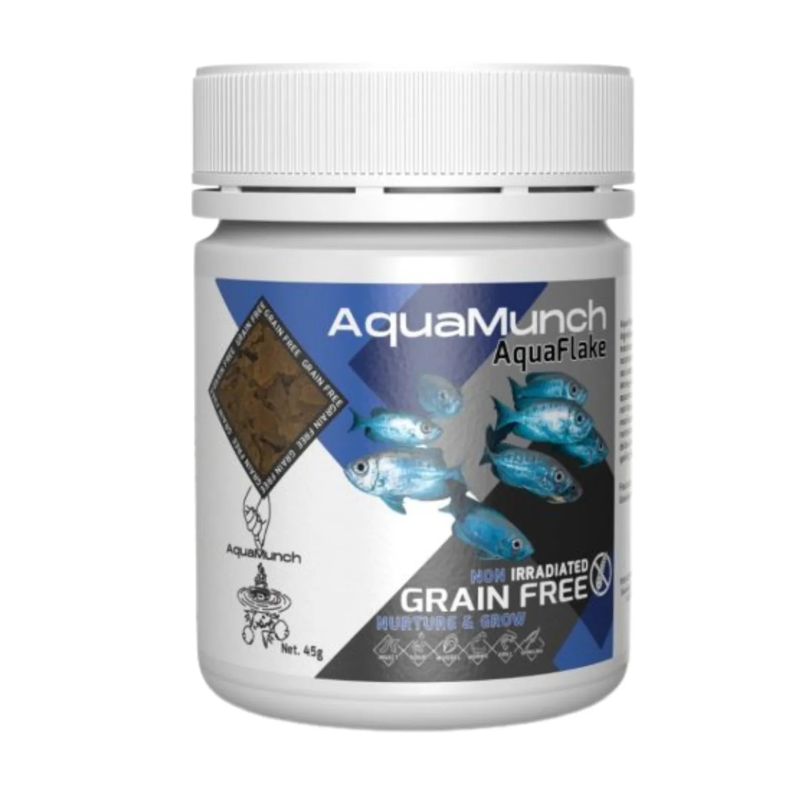 AquaMunch Nurture & Grow Fish Flake