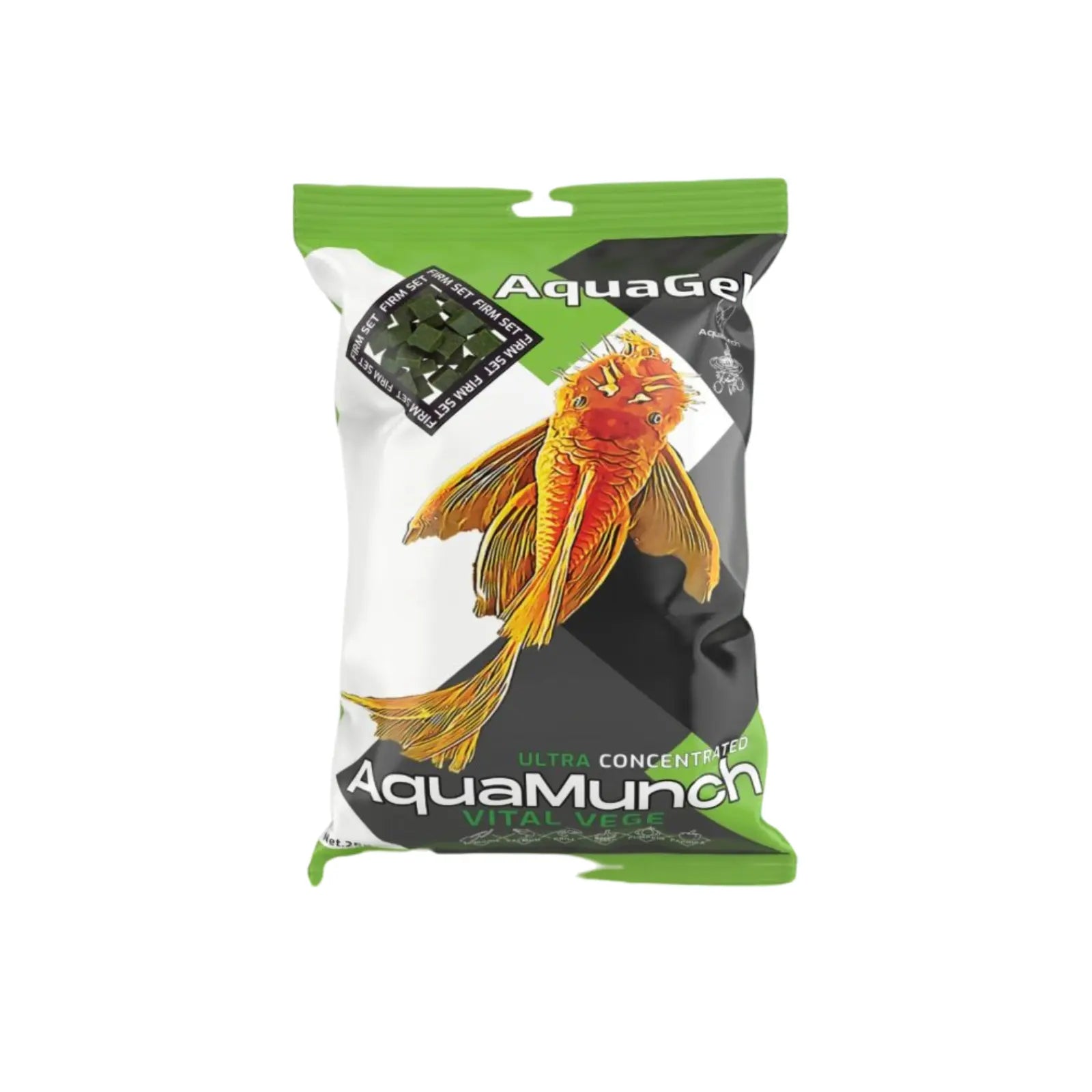 AquaMunch AquaGel Vital Vege Fish Food 25g