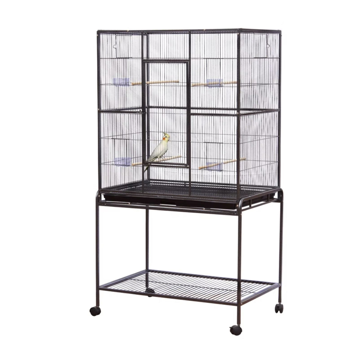 Bon Avi 36" Deluxe Flight Cage with Stand