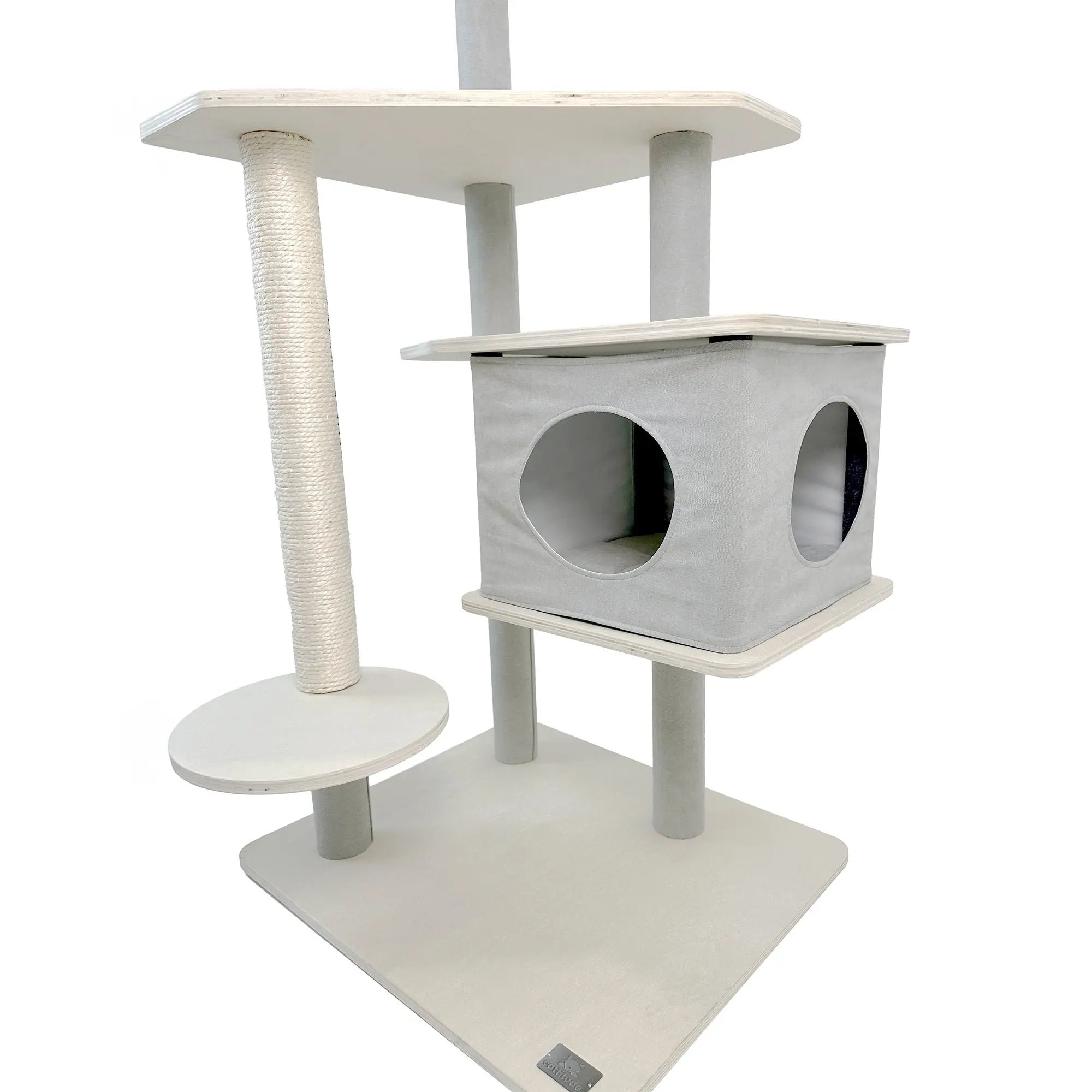 Cattitude Feline Good Playground Cat Scratcher Post - Kellyville Pets