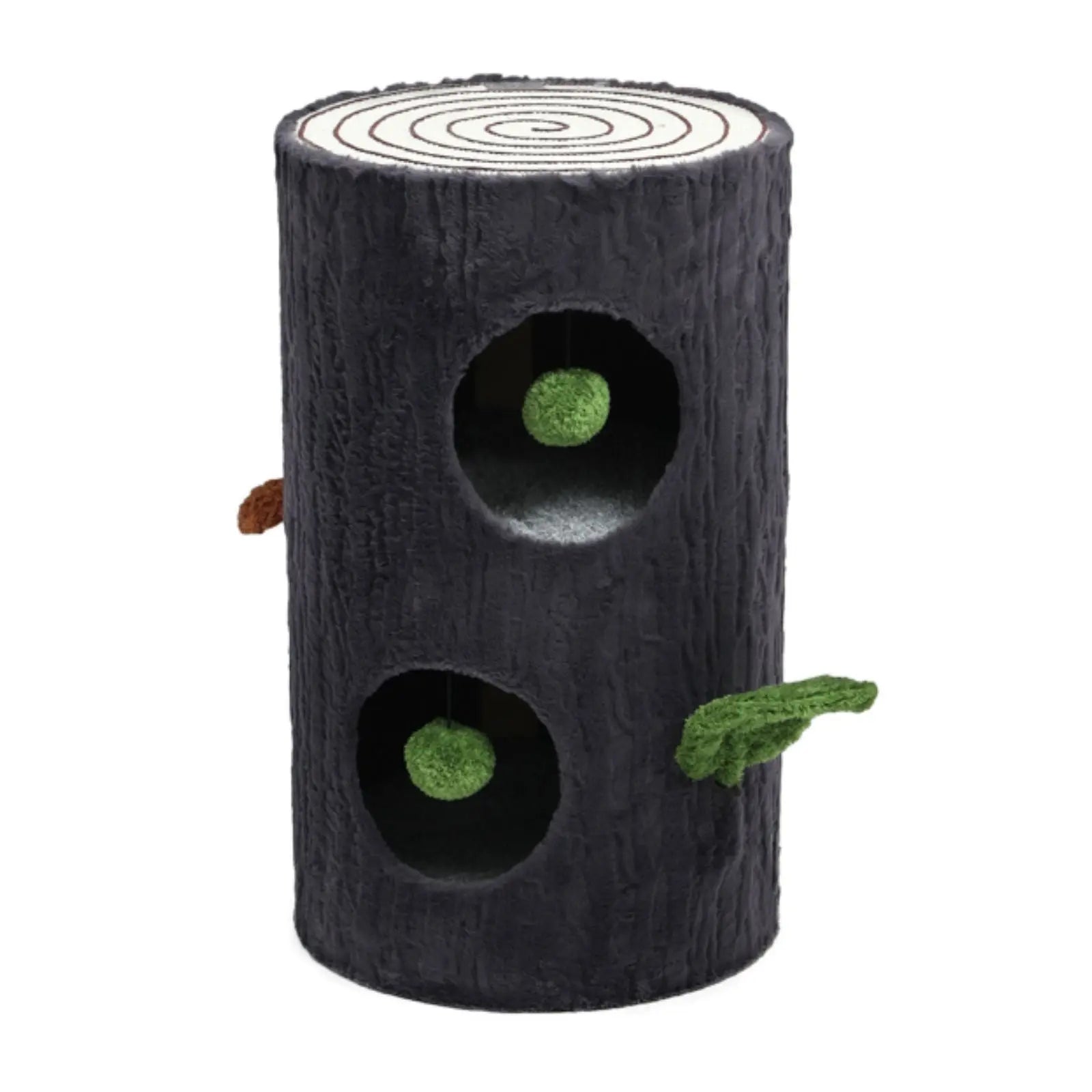 Cattitude Hideaway Tree Trunk Scratch Post - Large - Kellyville Pets
