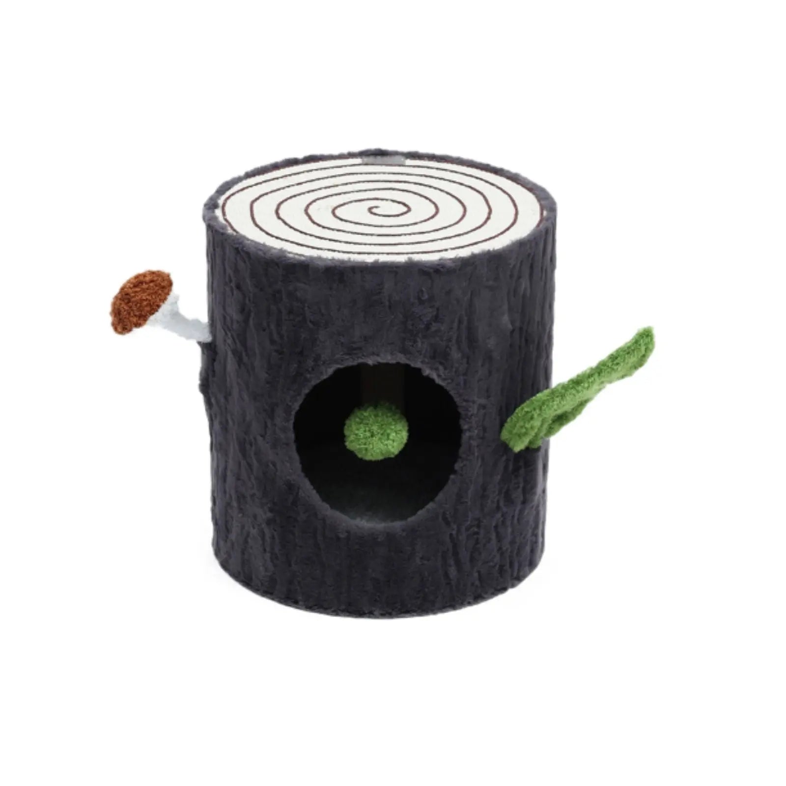 Cattitude Hideaway Tree Trunk Scratch Post - Small - Kellyville Pets