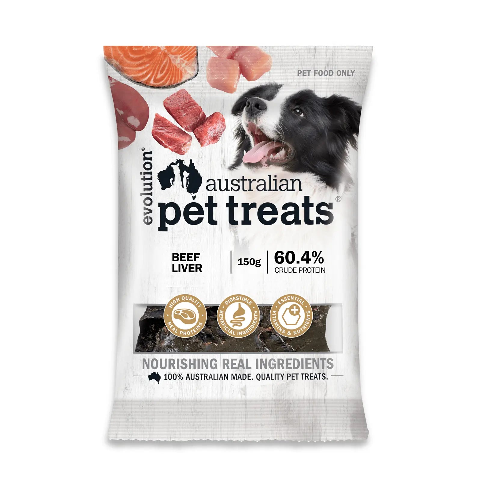 Evolution Australian Pet Treats Beef Liver Dog Treat - Kellyville Pets