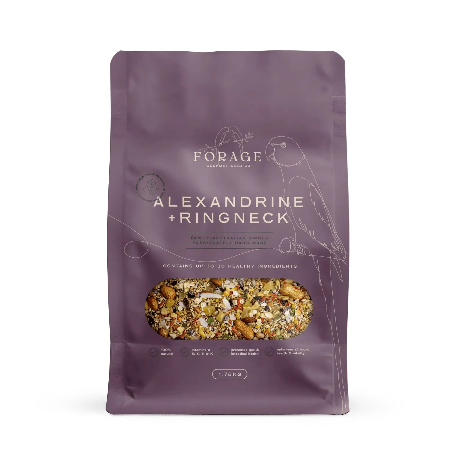 Forage Gourmet Alexandrine & Ringneck Food - Kellyville Pets