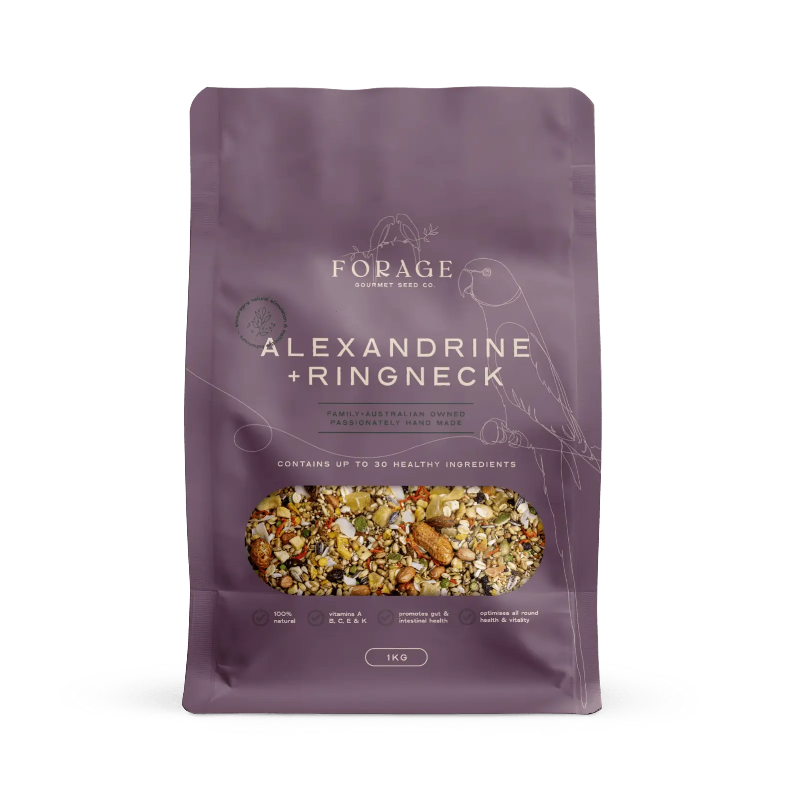 Forage Gourmet Alexandrine & Ringneck Food - Kellyville Pets