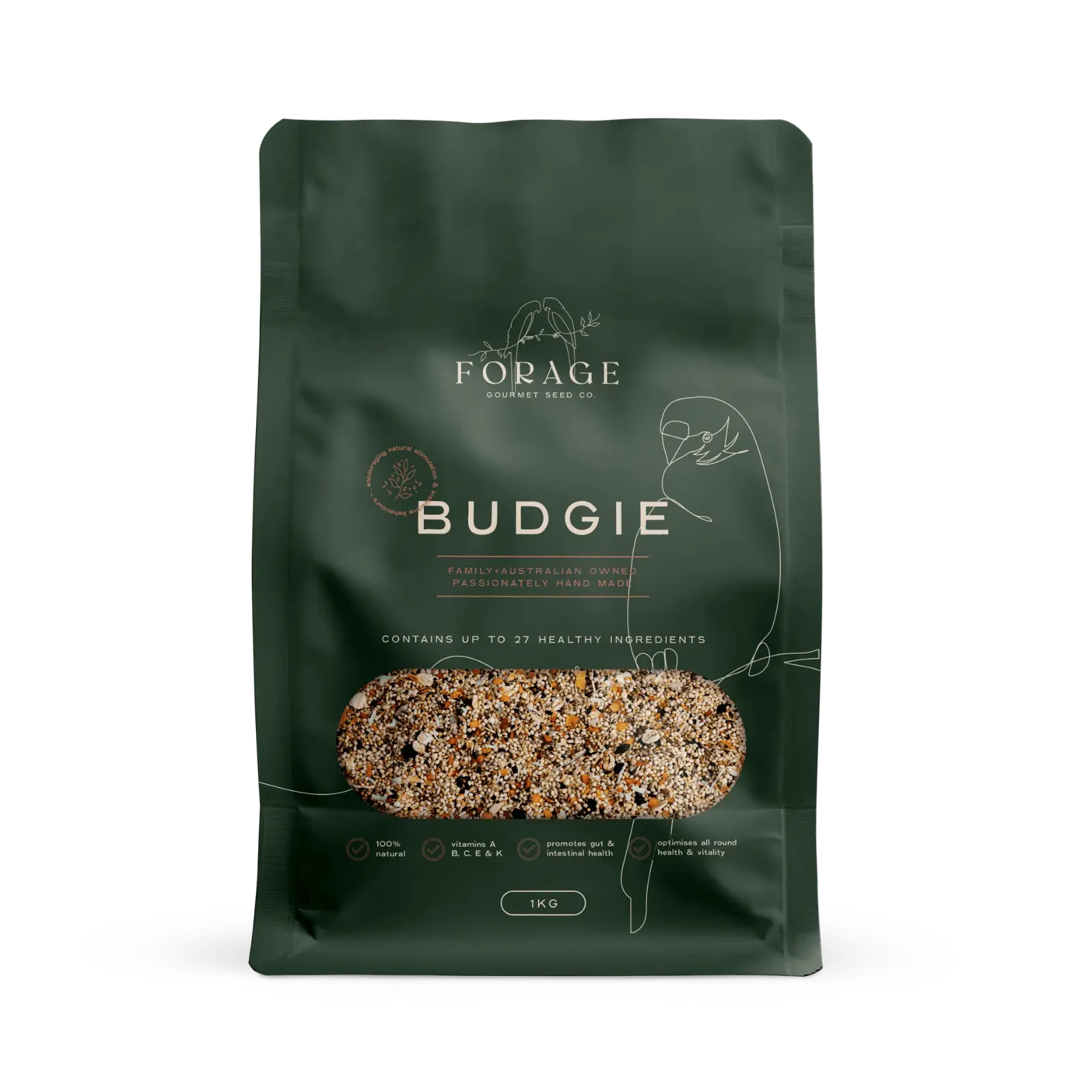 Forage Gourmet Budgie Food - Kellyville Pets