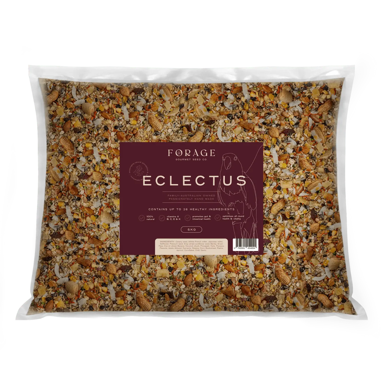 Forage Gourmet Eclectus Food - Kellyville Pets