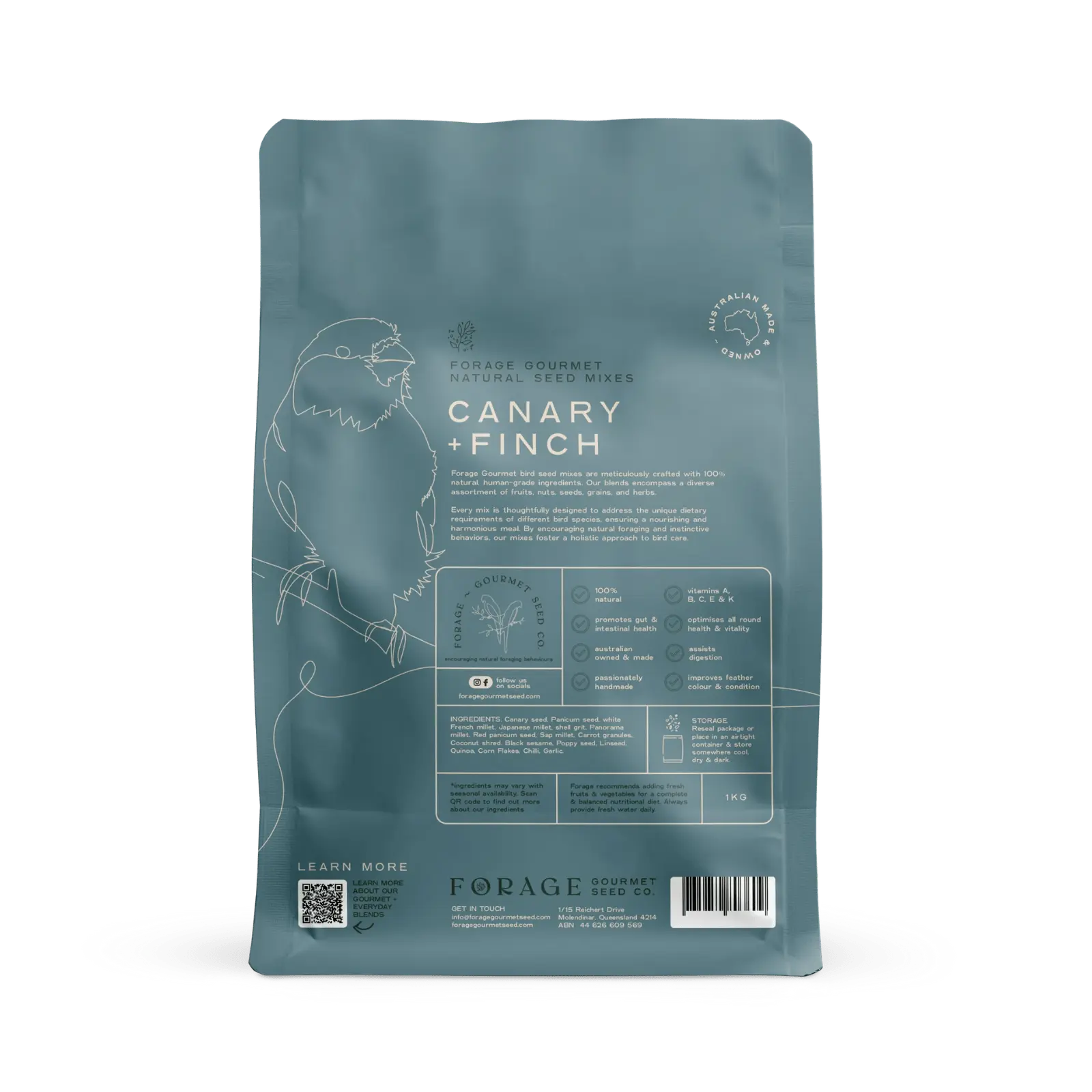 Forage Gourmet Finch & Canary Food - Kellyville Pets