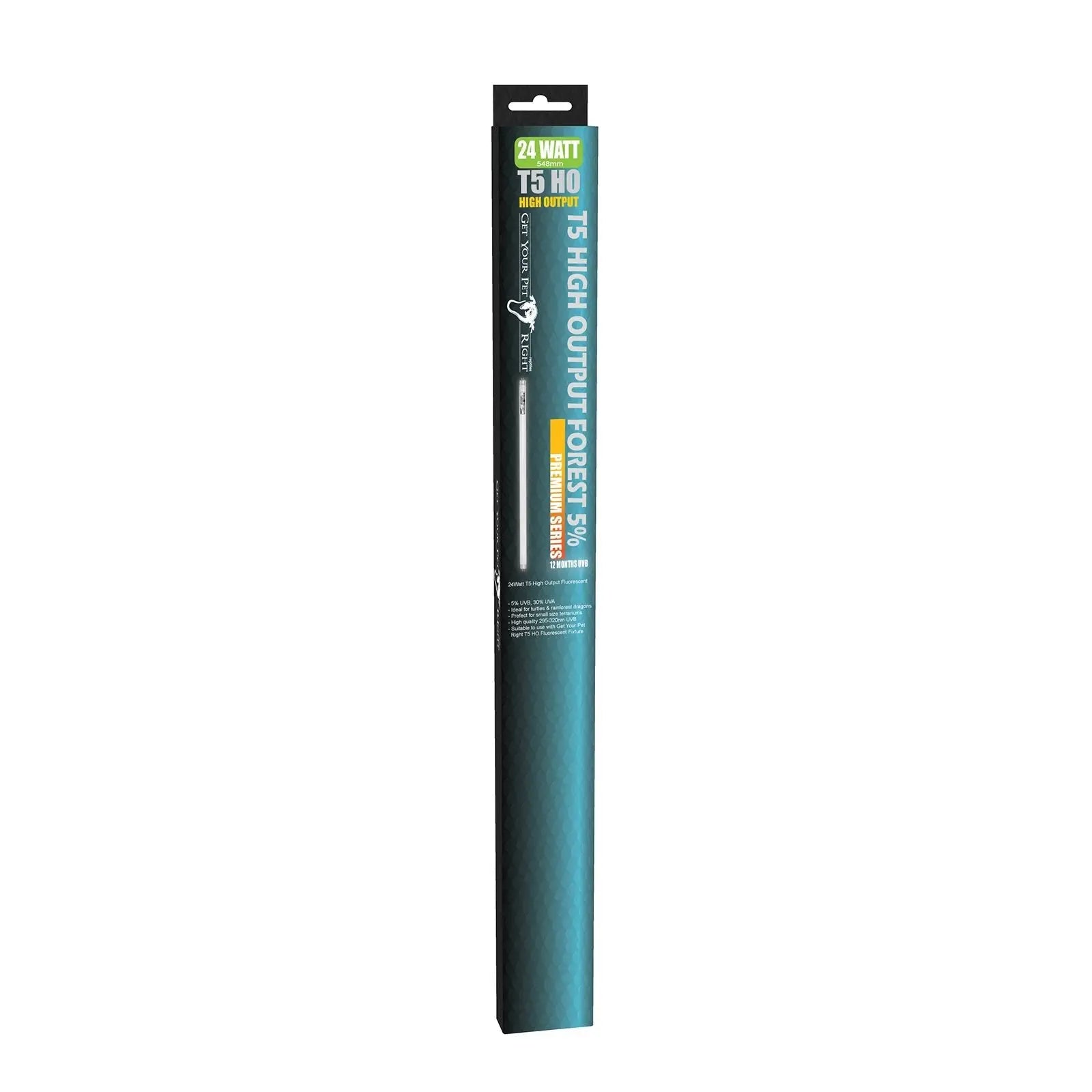 Get Your Pet Right T5 UVB Light Tube - Forest 5% - Kellyville Pets