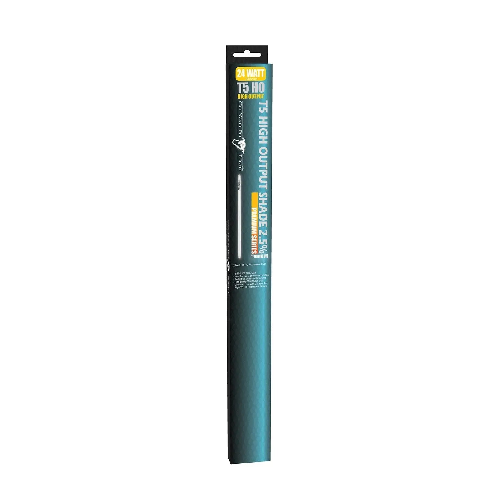 Get Your Pet Right T5 UVB Light Tube - Shade 2.5% - Kellyville Pets