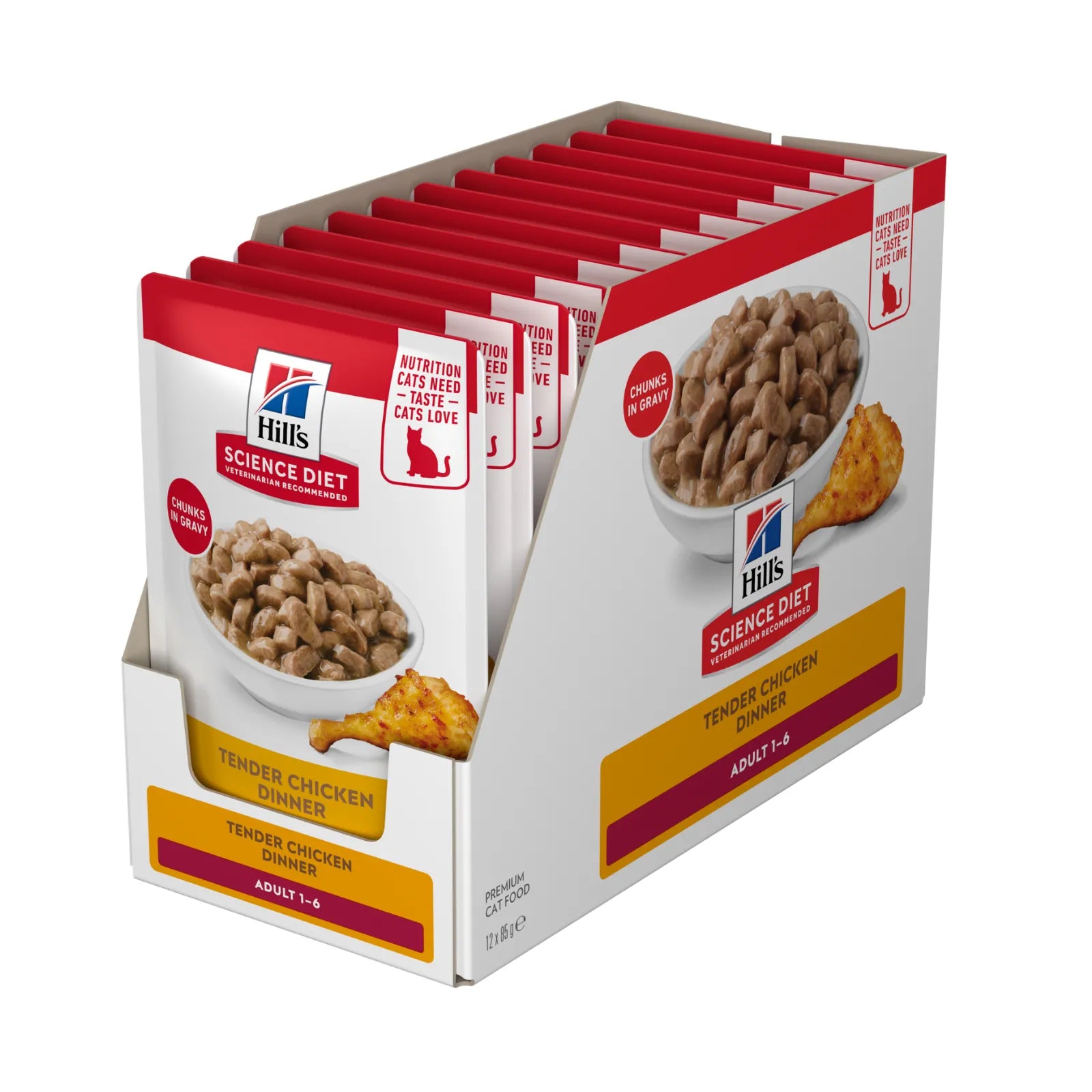 Hill's Science Diet Cat Food Pouch Adult Chicken