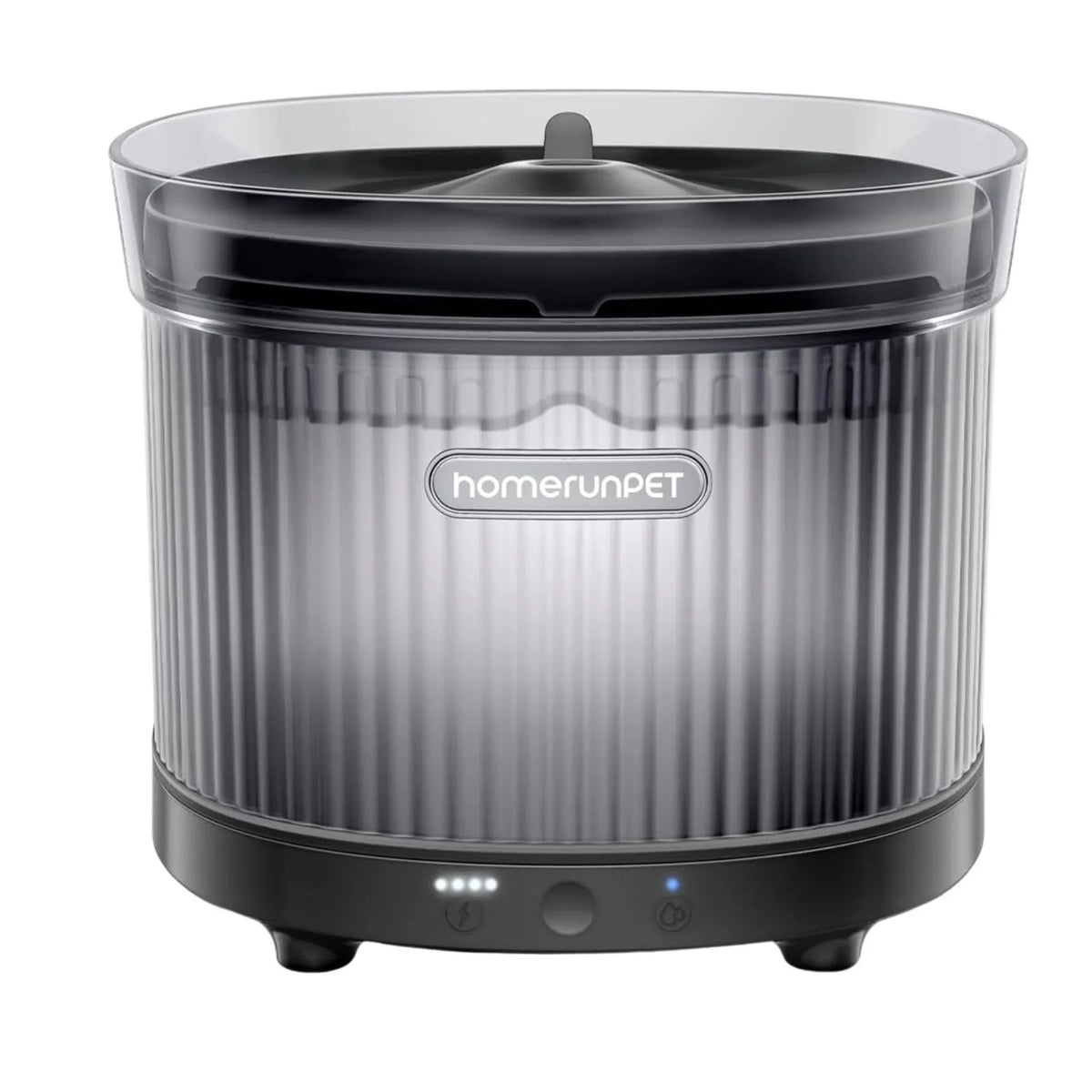 Homerunpet Wireless Pet Water Fountain - Black