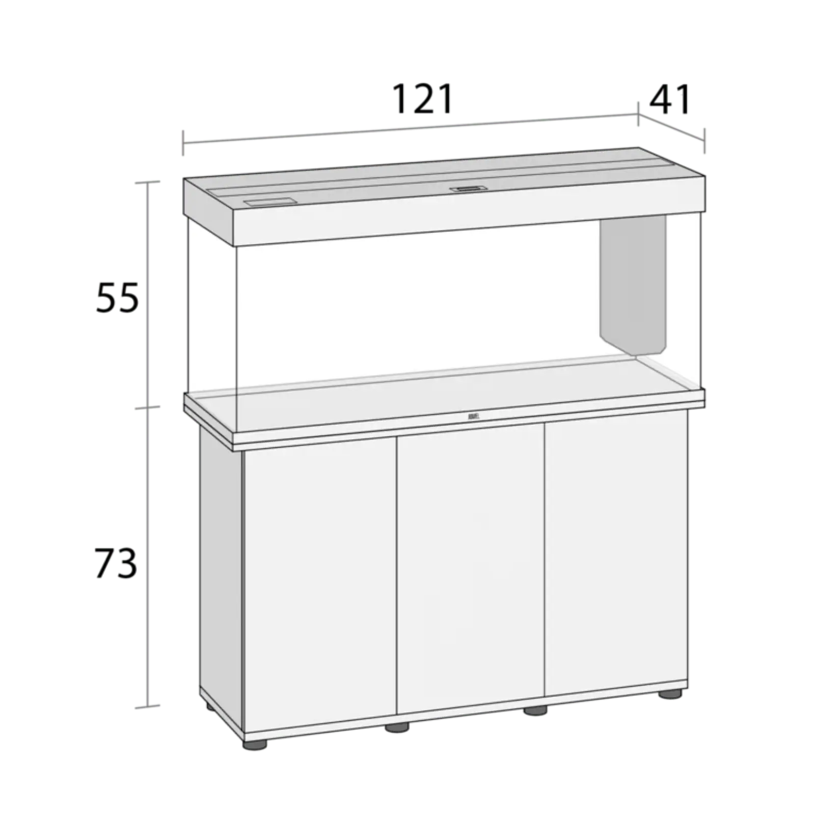 Juwel Rio 240 LED Aquarium and Cabinet Set - Kellyville Pets