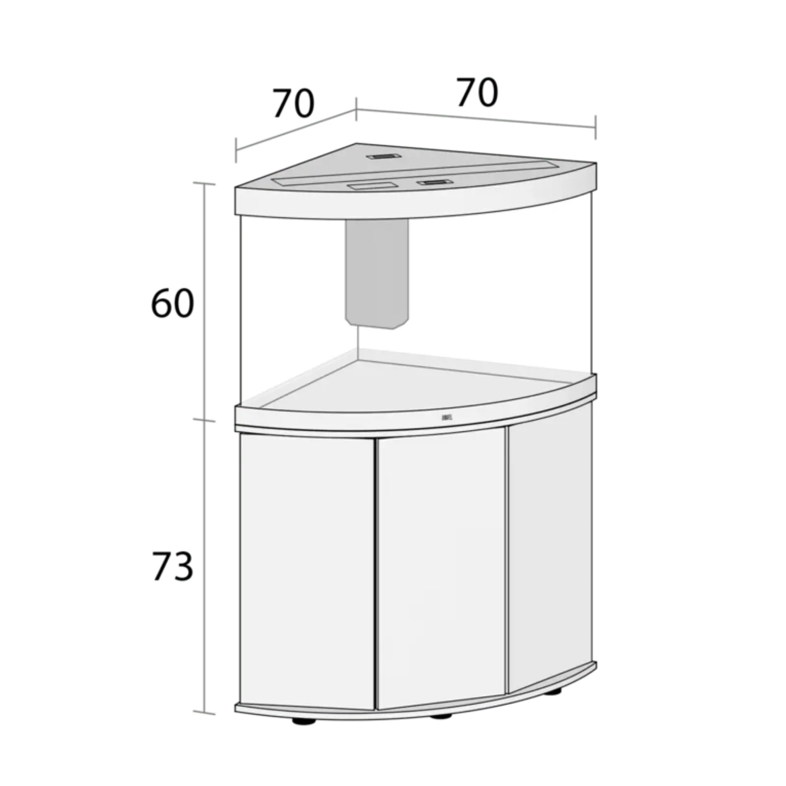 Juwel Trigon 190 LED Aquarium and Cabinet Set - Kellyville Pets