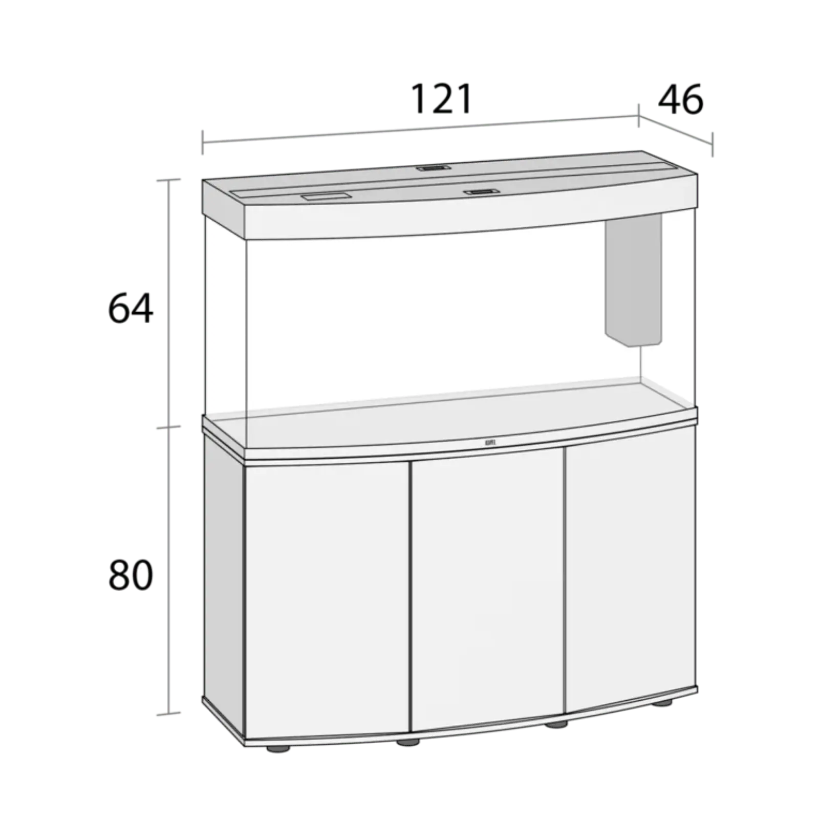 Juwel Vision 260 LED Aquarium and Cabinet Set - Kellyville Pets
