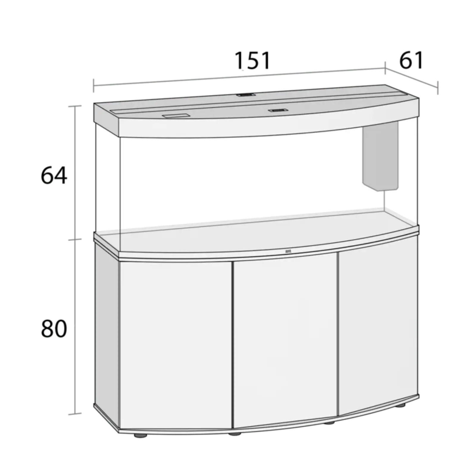 Juwel Vision 450 LED Aquarium and Cabinet Set - Kellyville Pets