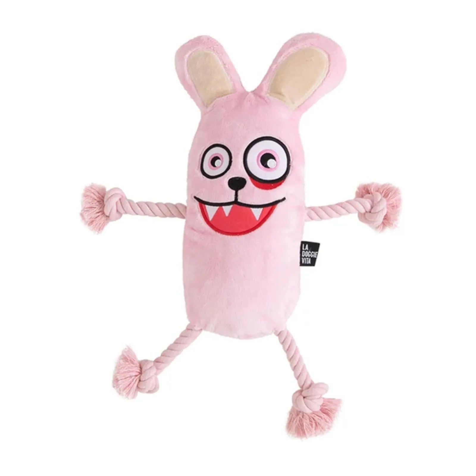 La Doggie Vita Psycho Bunny Dog Toy