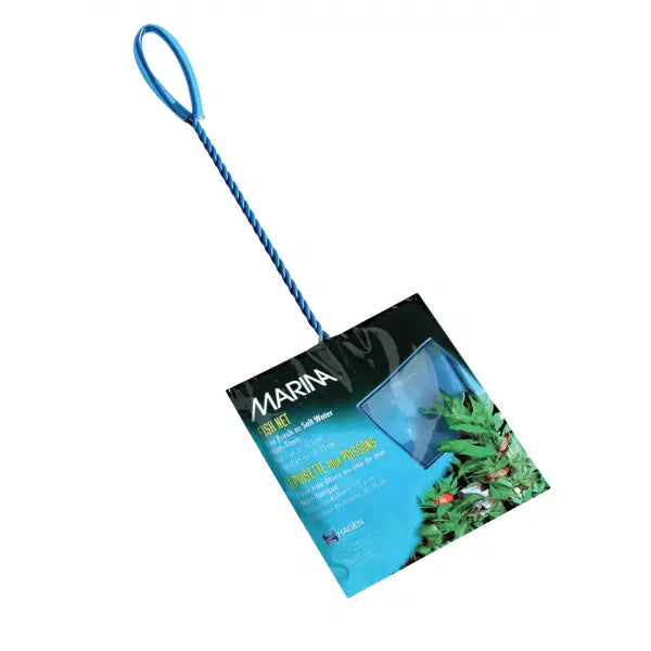 Marina Easy Catch Net Fine Blue 12.5cm - Kellyville Pets