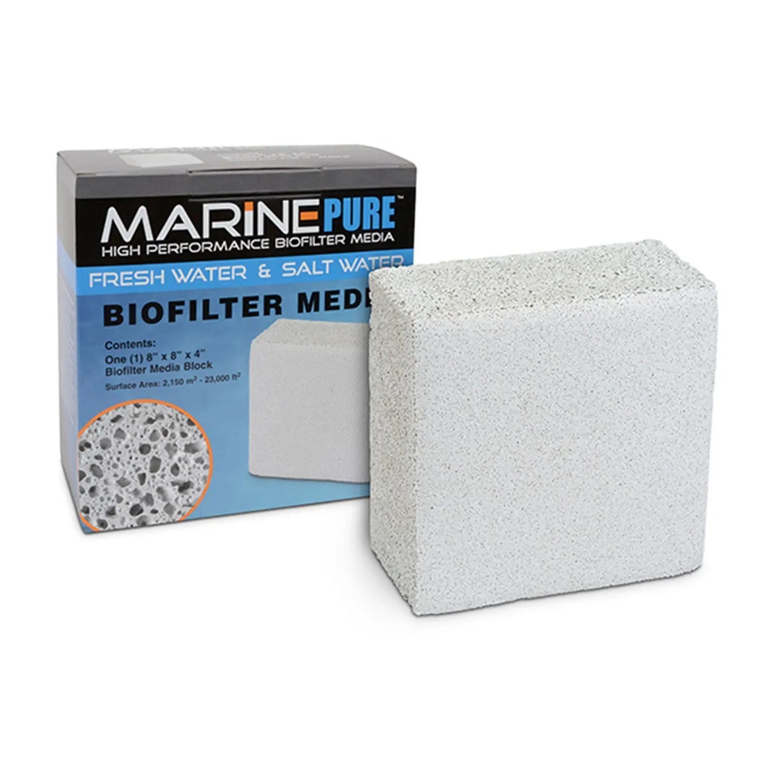 Marine Pure Bio Media 8x8x4 Block - Kellyville Pets