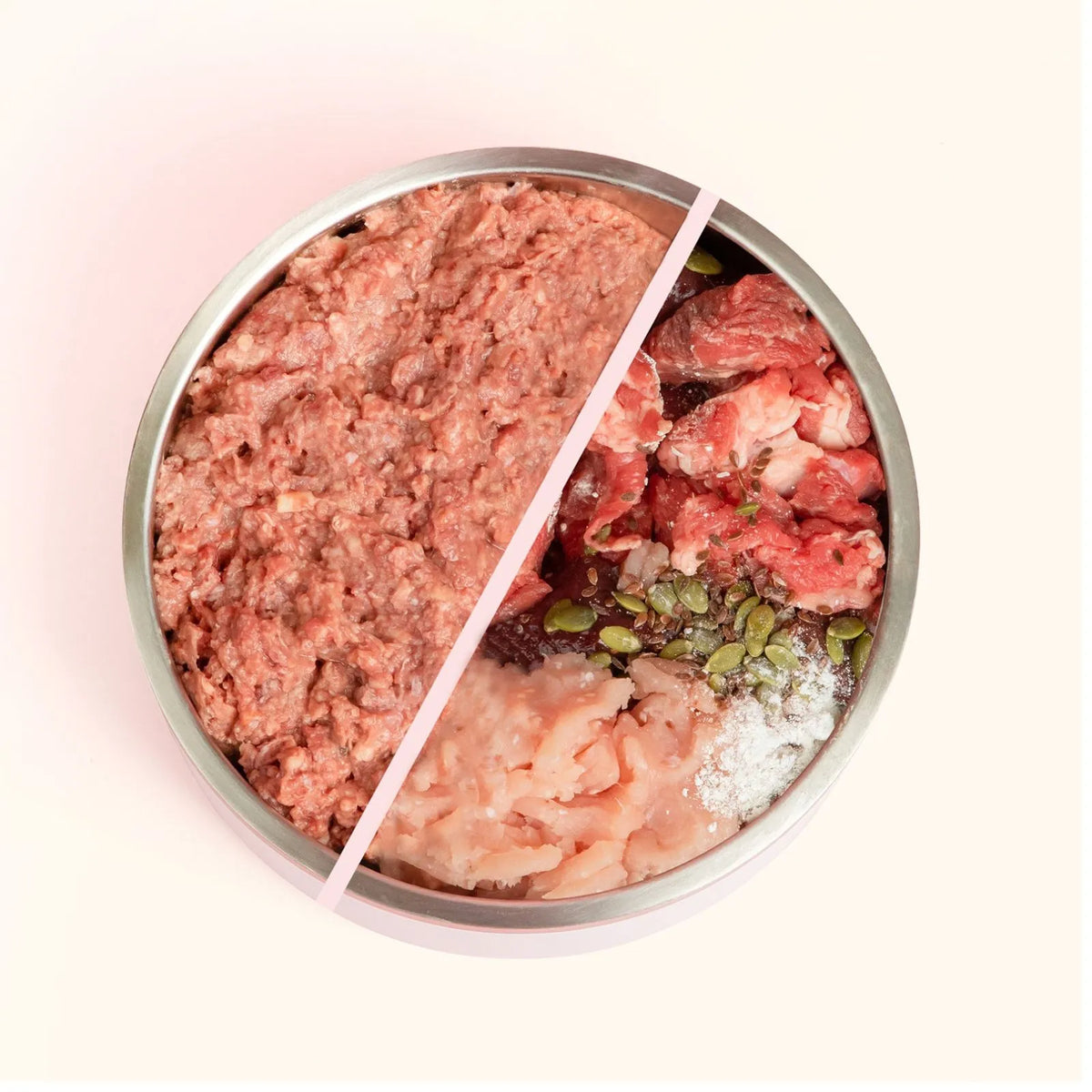 Proudi Ocean Combo and Turkey Raw Patties for Dogs - 12 x 200g