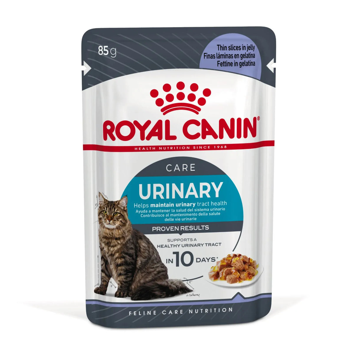 Royal Canin Cat Food Pouch Adult Urinary Care Jelly - 85g x 12
