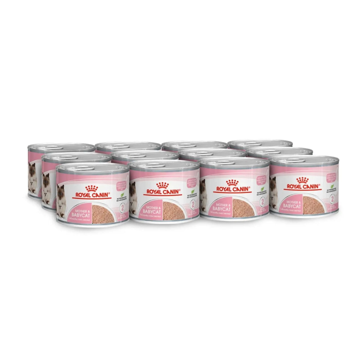 Royal Canin Kitten Food Can Mother & Baby - 195g x 12