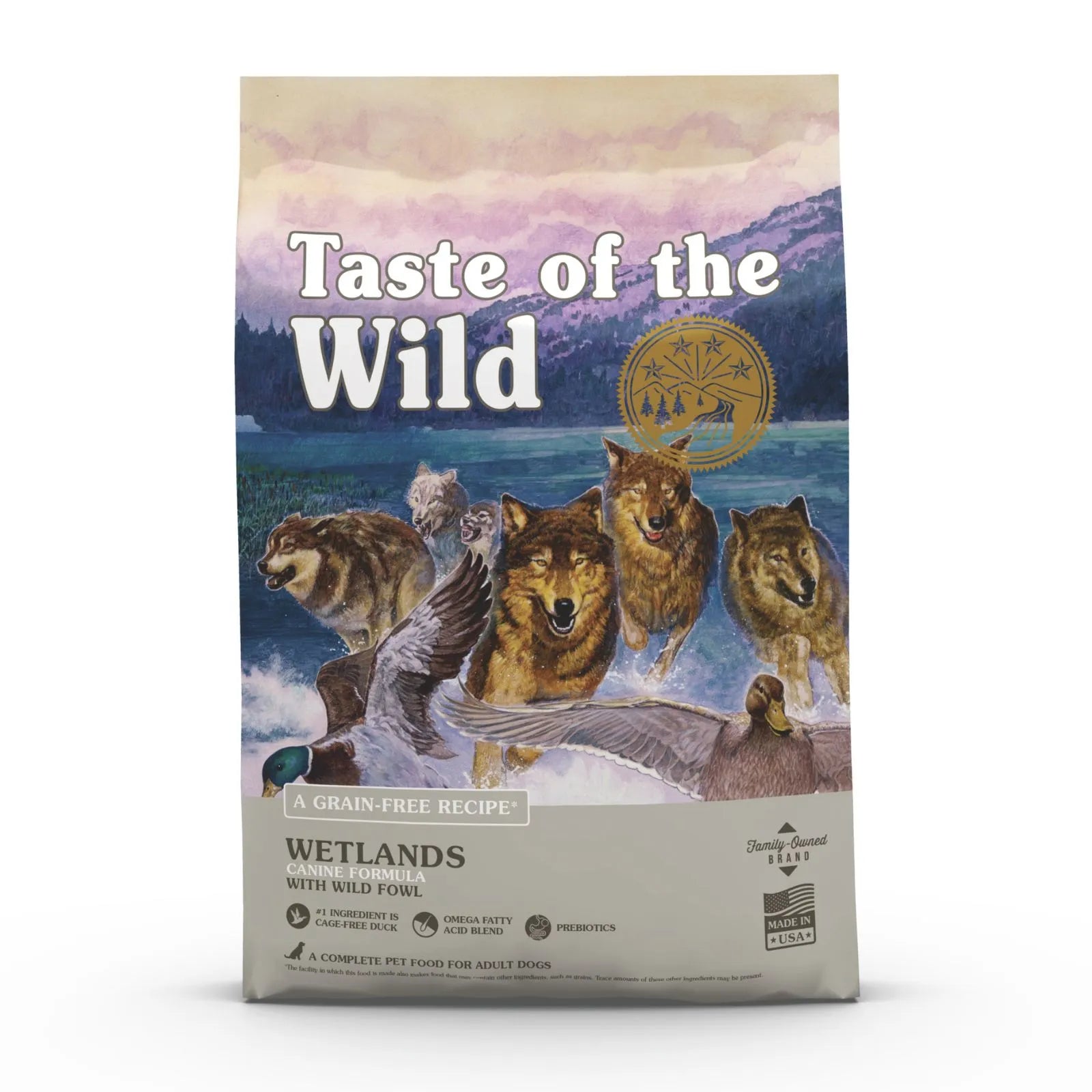 Taste of the Wild Dog Food Adult Wetlands Roasted Fowl