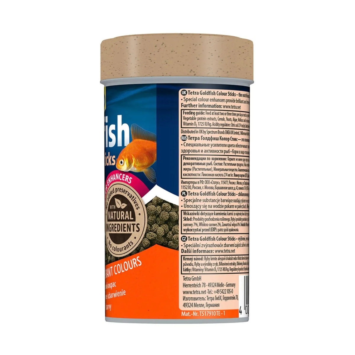 Tetra Goldfish Colour Sticks