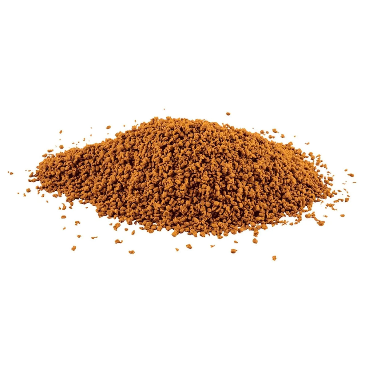 A pile of Tetra Tropical XL Colour Granules tropical fish food granules