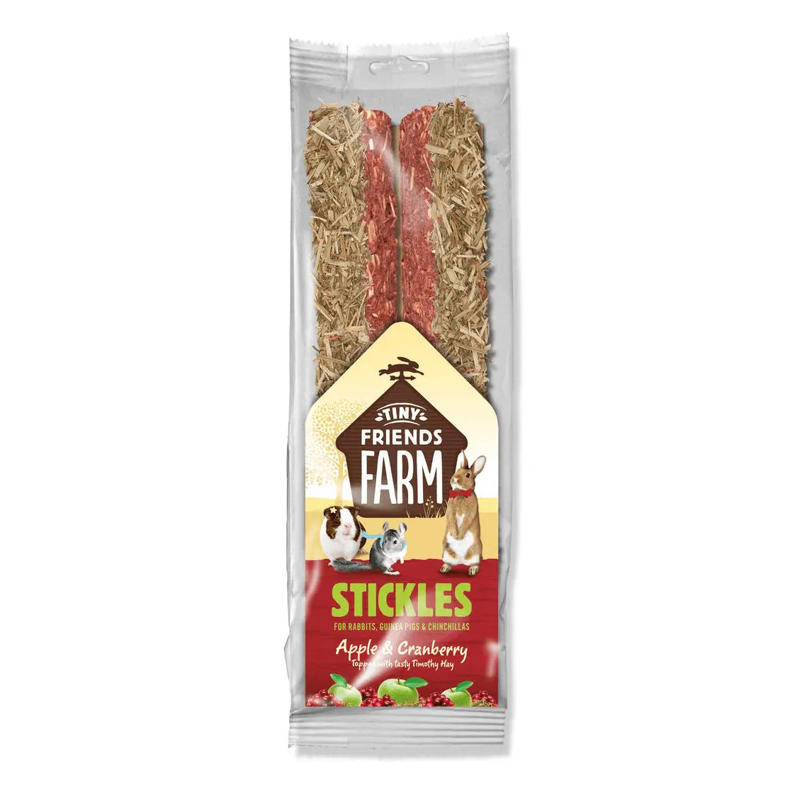 Tiny Friends Farm Apple & Cranberry Stickles Treats - Kellyville Pets