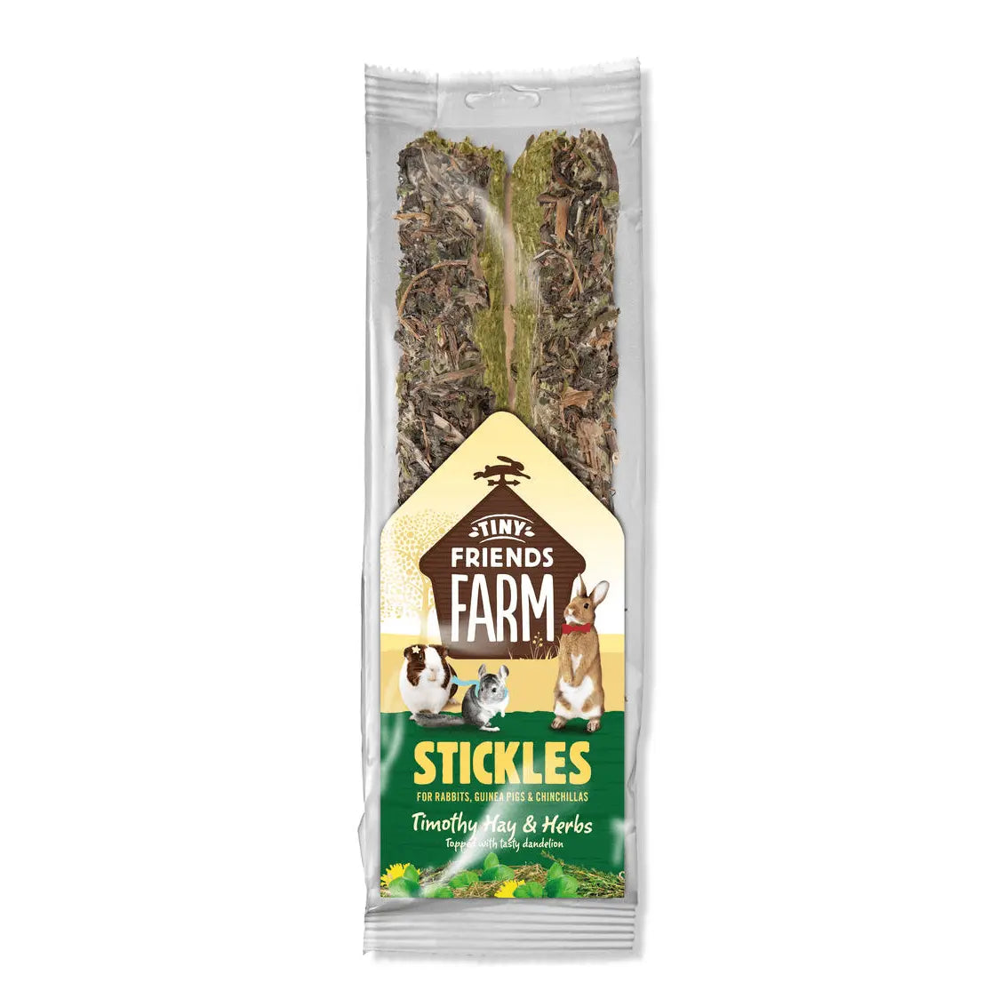 Tiny Friends Farm Timothy Hay & Herb Stickles Treat - Kellyville Pets