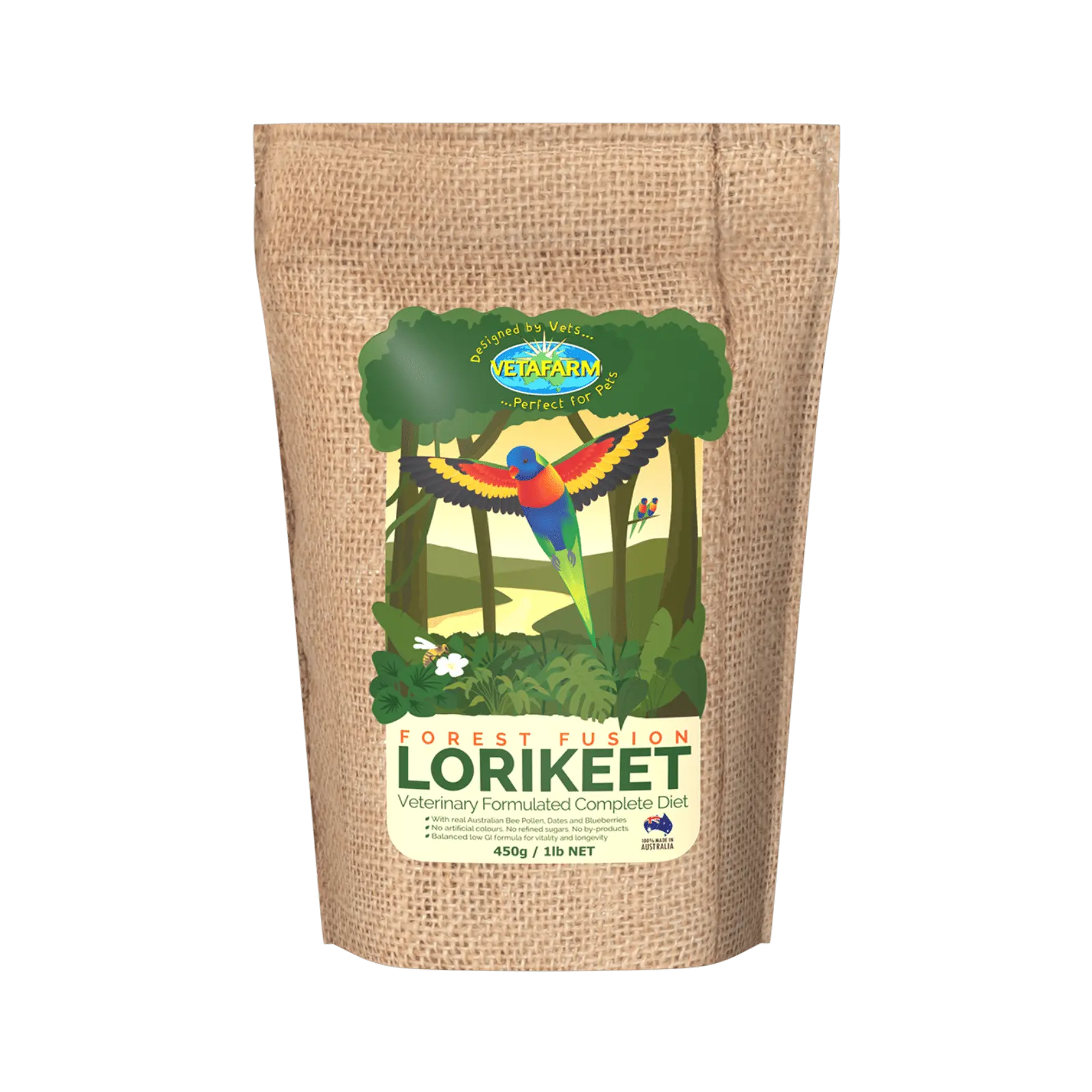 Vetafarm Forest Fusion Lori Diet - Kellyville Pets