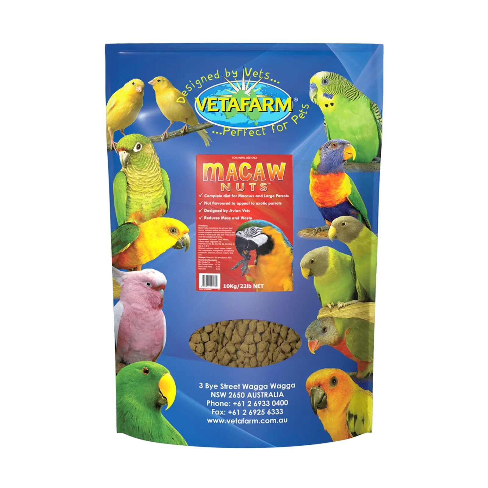 Vetafarm Macaw Nuts - Kellyville Pets