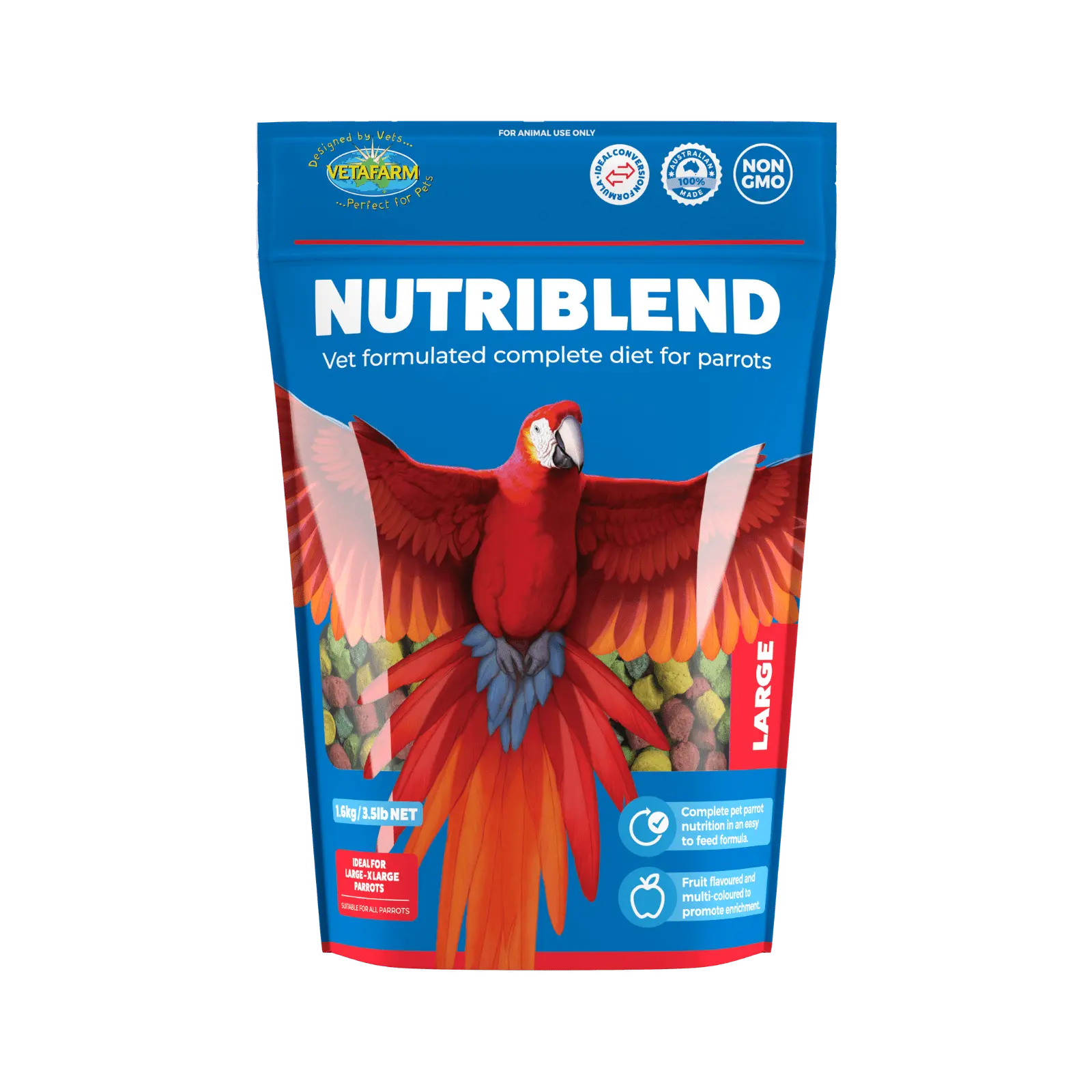 Vetafarm Nutriblend Pellets Large - Kellyville Pets