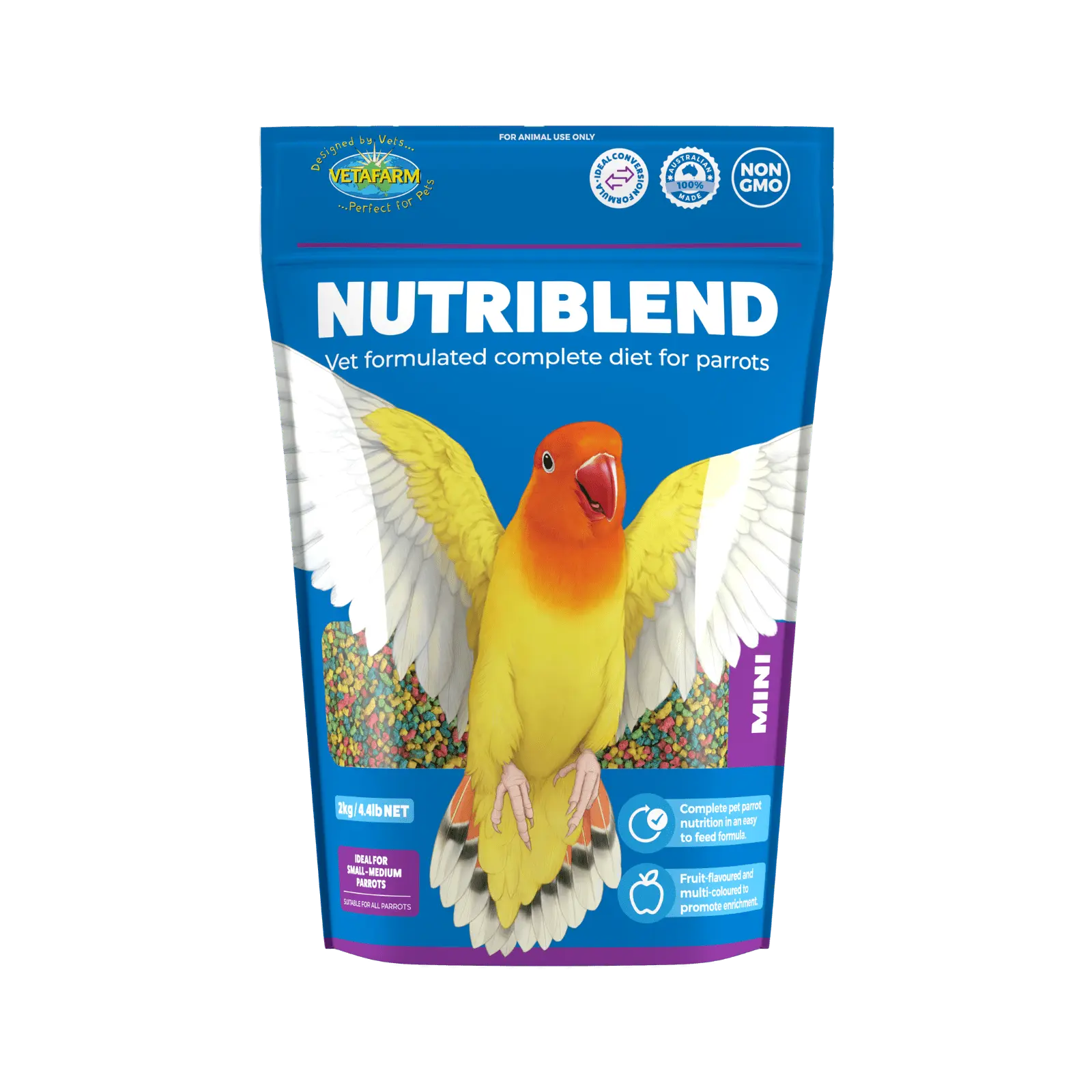 Vetafarm Nutriblend Pellets Mini - Kellyville Pets