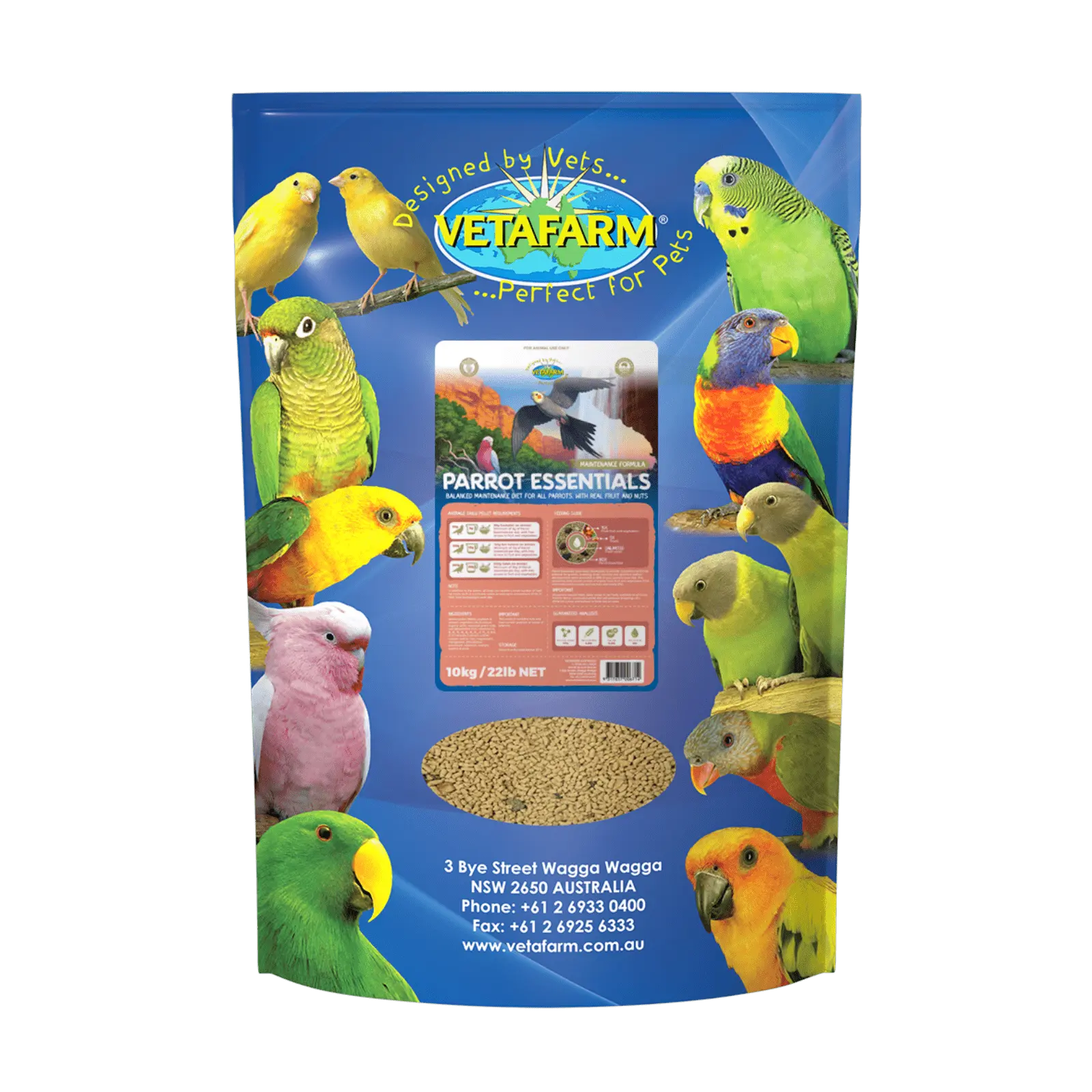 Vetafarm Parrot Essentials - Kellyville Pets