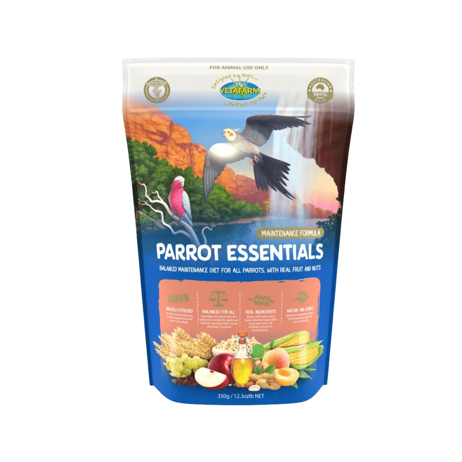 Vetafarm Parrot Essentials - Kellyville Pets