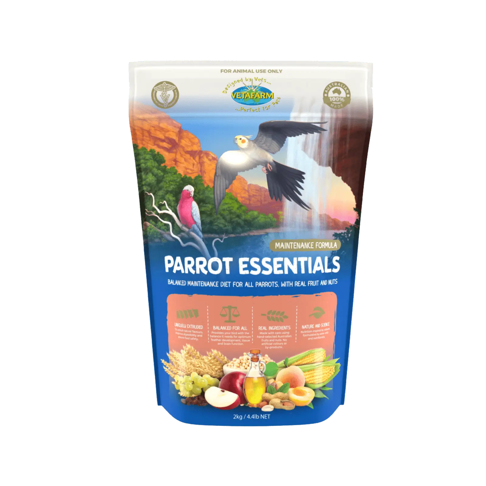 Vetafarm Parrot Essentials - Kellyville Pets