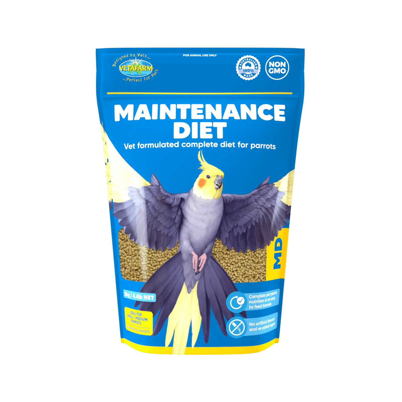 Vetafarm Parrot Maintenance Diet Pellets - Kellyville Pets
