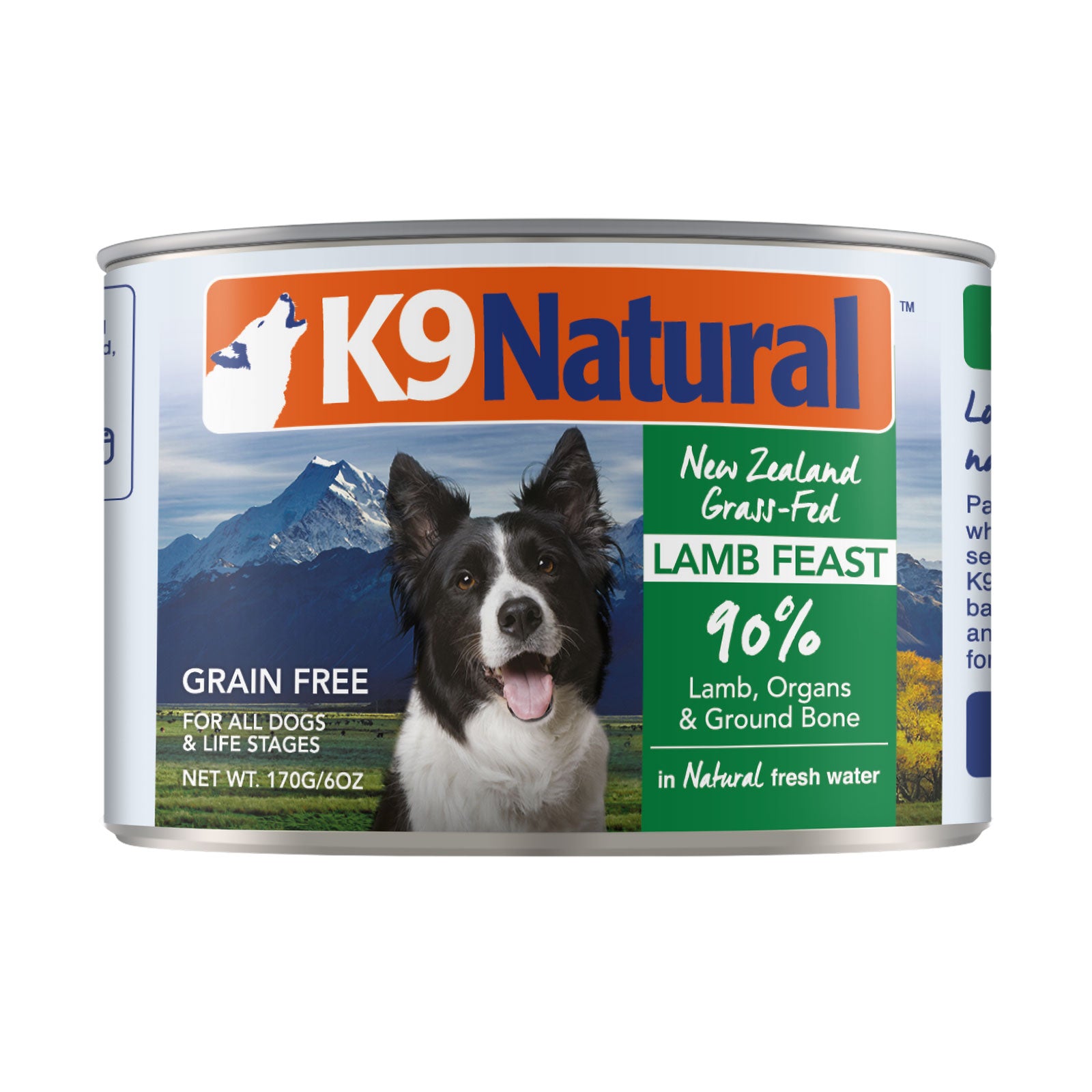 K9 Natural Dog Food Can Lamb