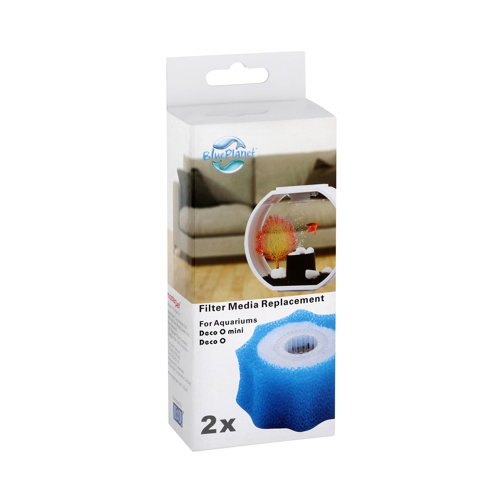 Blue Planet Deco O Filter Cartridge 2 Pack